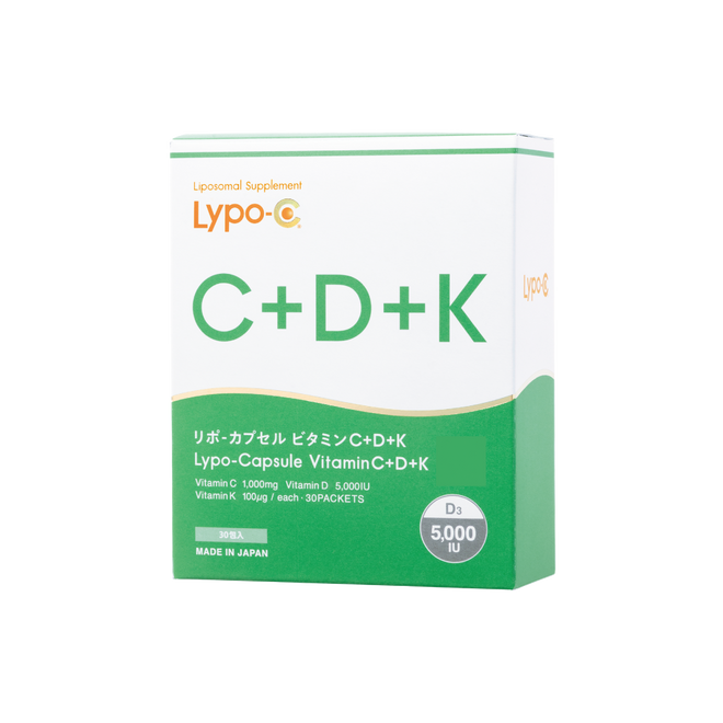 Lypo-C Vitamin C+D+K 30包入