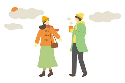 秋から冬にかけて