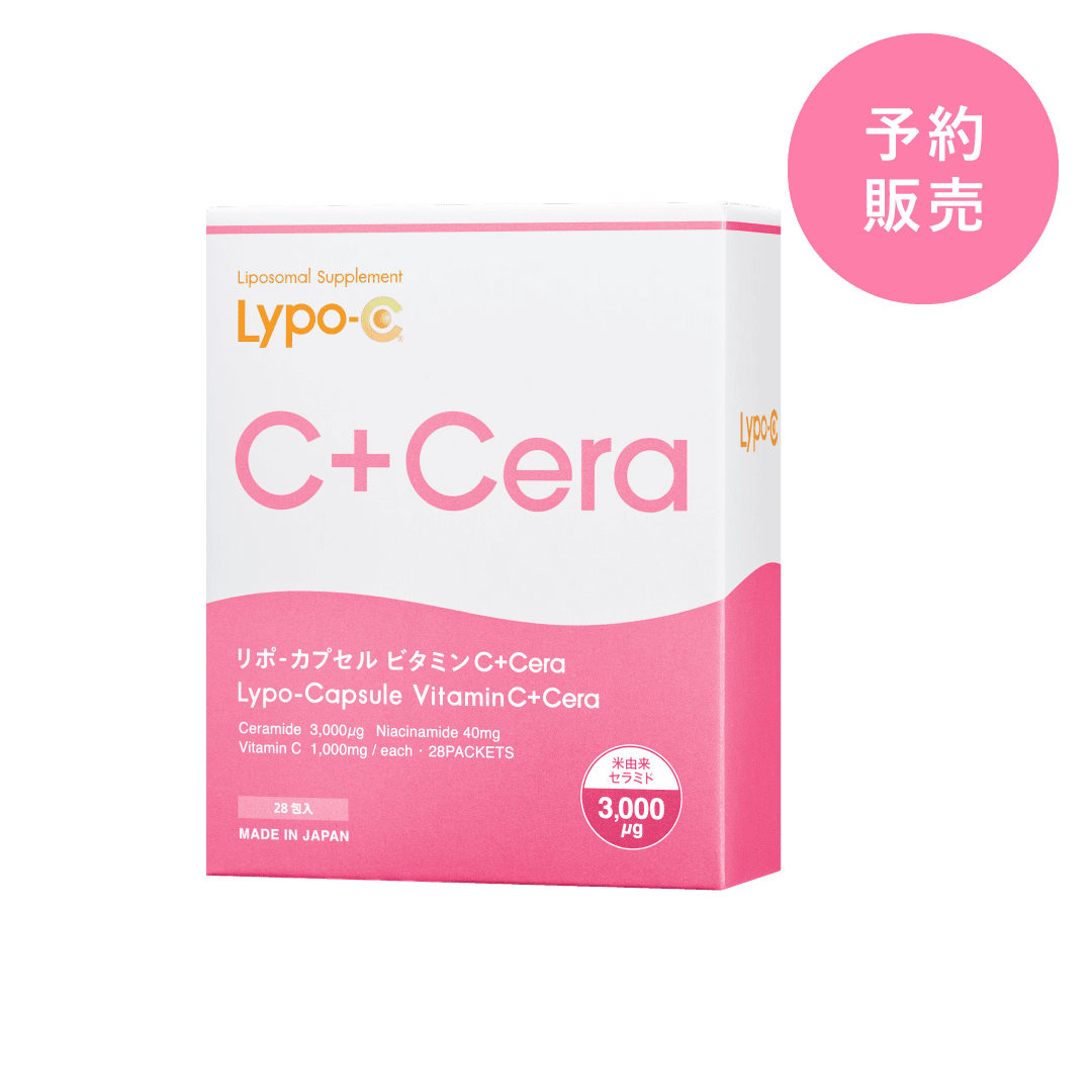 【先行予約特典付き】Lypo-C Vitamin C＋Cera 28包入