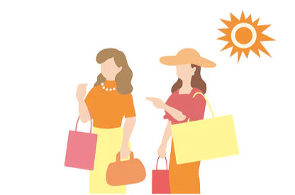 昼 日差しを多く浴びた日のアフターケアに