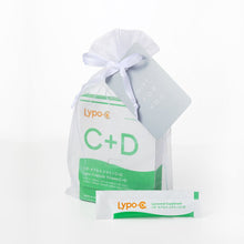 画像をギャラリービューアに読み込む, 【ギフト】Lypo-C Vitamin C+D(11包入)+オーガンジー巾着 - リポ・カプセル Lypo-C公式ショップ
