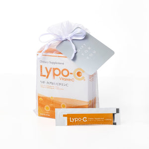 【ギフト】Lypo-C(30包入)+オーガンジー巾着 - リポカプセルビタミンC Lypo-C オフィシャル