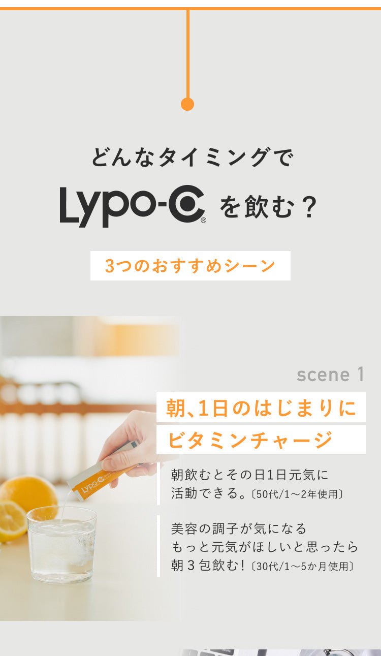 どんなタイミングで飲む