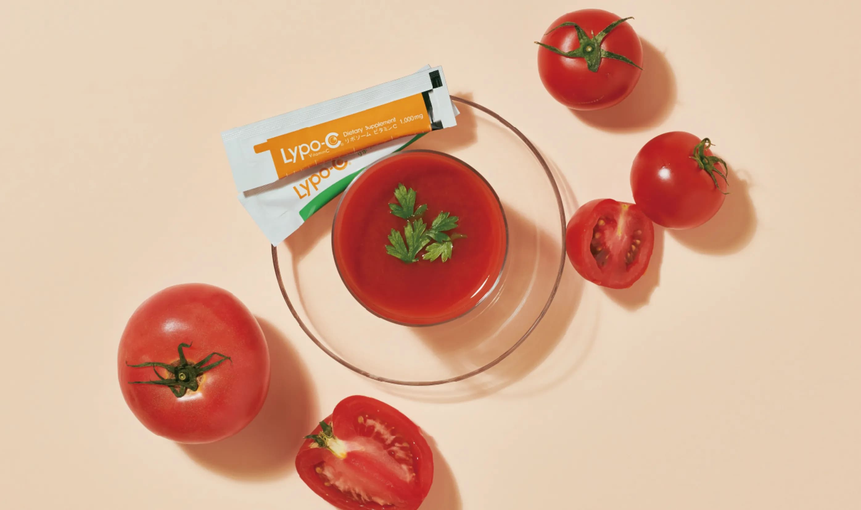 Vitamin C×トマトジュース